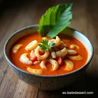 Receta F&aacute;cil Tom Yum Talay El Caldo Tailand&eacute;s de Mariscos que Enamora