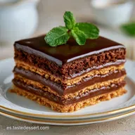 Torta De Tres Chocolates Sin Horno