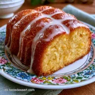 Torta de Lim&oacute;n Glaseada Sencilla con Yogur Natural