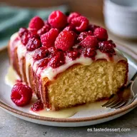 Torta Lim&oacute;n Frambuesas: Bizcocho Esponjoso
