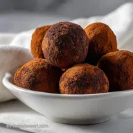 Receta de Trufa de Chocolate Negro en 20 Minutos