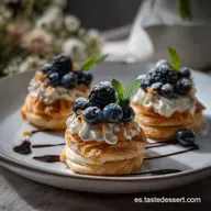 Volovanes Rellenos: Hojaldre Crujiente y Cremoso