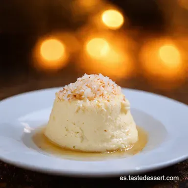 Tembleque Recipe Abuelas Creamy Coconut Pudding Easy Tarjeta de receta