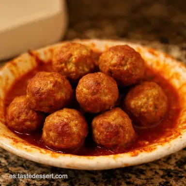 Albondigas con Tomate Receta de la Abuela Facilísima Tarjeta de receta