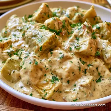 Alcachofas en Salsa en 20 Minutos Tarjeta de receta