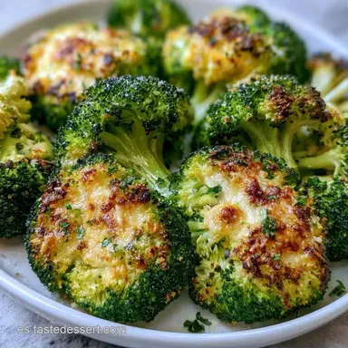 Arbolitos De Brócoli Tostados Tarjeta de receta