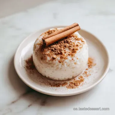 Arroz con Leche Cremoso para 4 Personas Tarjeta de receta