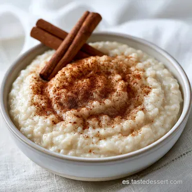 Arroz Con Leche Receta: Cremoso Tarjeta de receta