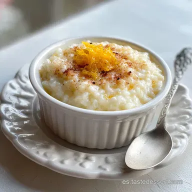 Arroz con Leche Cremoso | Receta para 6 Tarjeta de receta