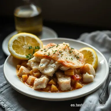 Bacalao al Horno a la Vizca&iacute;na: Receta de la Abuela Tarjeta de receta