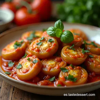 Berenjenas Rellenas Receta Cl&aacute;sica Mediterr&aacute;nea Trucos de la Abuela Tarjeta de receta