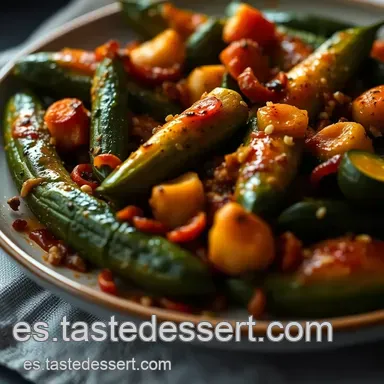 Berenjenas Rellenas: Un Toque Mediterr&aacute;neo Espa&ntilde;ol Tarjeta de receta