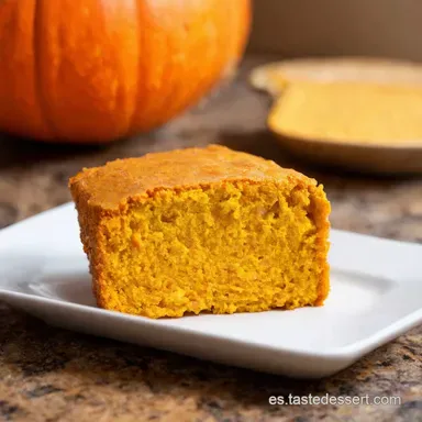 Bizcocho de Calabaza Especiado Receta Casera F&aacute;cil y Deliciosa Tarjeta de receta
