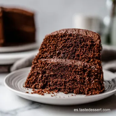 Bizcocho de Chocolate con Yogur Tarjeta de receta
