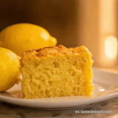 Receta Bizcocho de Lim&oacute;n de la Abuela Esponjoso y F&aacute;cil Tarjeta de receta