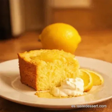 Bizcocho de Lim&oacute;n con Yogur La Receta de la Abuela Tarjeta de receta