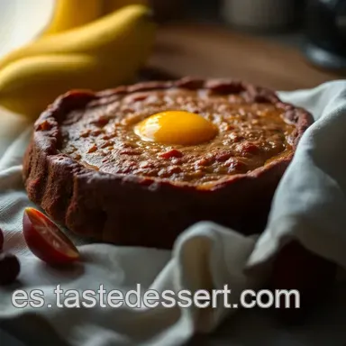 Bizcocho de Pl&aacute;tano F&aacute;cil: &iexcl;El Secreto de la Abuela! Tarjeta de receta