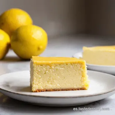 Bizcocho Yogur Lim&oacute;n Un Cl&aacute;sico con Sabor a Sol Tarjeta de receta