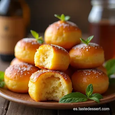 Receta Bolinhos H&uacute;medos Tan H&uacute;medos que se Derriten Tarjeta de receta