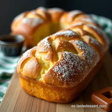 Brioche Casero F&aacute;cil: El Secreto de la Abuela Revelado Tarjeta de receta