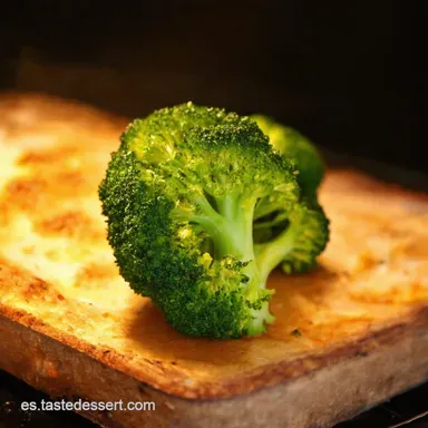 Br&oacute;coli Recetas Mi Secreto para un Br&oacute;coli al Horno Crujiente Tarjeta de receta