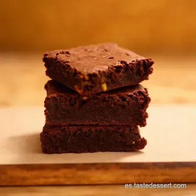 Brownies Saludables Almendra y Naranja Sabor de Abuela Tarjeta de receta
