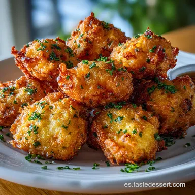 Bu&ntilde;uelos de Bacalao Receta Tradicional en 35 Minutos Tarjeta de receta