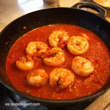 Camarones en Salsa de Osti&oacute;n Receta F&aacute;cil con Sabor Asi&aacute;tico Tarjeta de receta