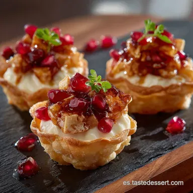 Canap&eacute;s de Fiesta: 3 Recetas Fr&iacute;as, F&aacute;ciles y Elegantes en 30 Minutos Tarjeta de receta