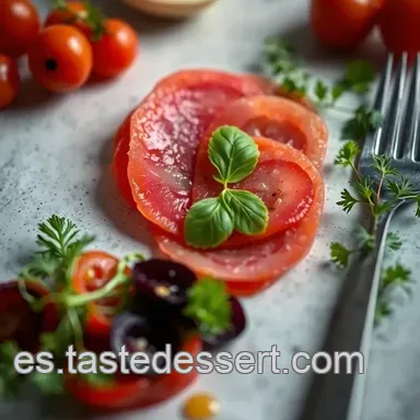 Carpaccio de Ternera: &iexcl;Un Cl&aacute;sico Italiano F&aacute;cil! Tarjeta de receta