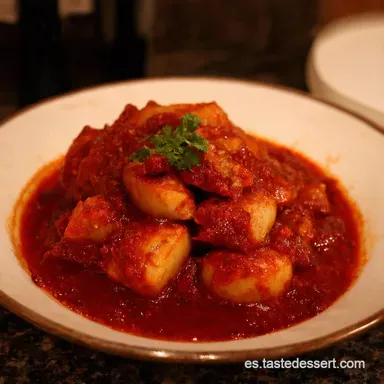 Carrilleras en Salsa de Vino Tinto Receta de la Abuela Tarjeta de receta
