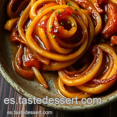 Cebolla Caramelizada: El Toque Dulce que Amar&aacute; tu Cocina Tarjeta de receta