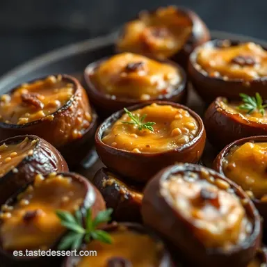Champi&ntilde;ones al Ajillo: &iexcl;Un Bocado de Espa&ntilde;a F&aacute;cil! Tarjeta de receta