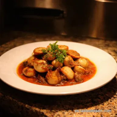 Champi&ntilde;ones al Ajillo Mi Secreto Espa&ntilde;ol Tarjeta de receta