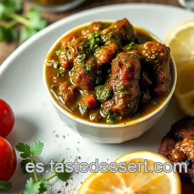 Chimichurri Argentino: &iexcl;Mi Secreto para el Asado Perfecto! Tarjeta de receta