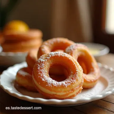 Churros Caseros F&aacute;ciles con Canela Mi Secreto Crujiente Tarjeta de receta