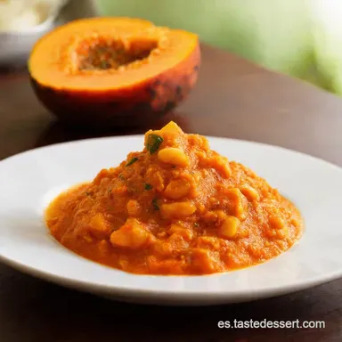Chutney de Papaya Tropical Un Toque Caribe&ntilde;o F&aacute;cil Tarjeta de receta