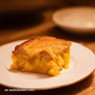 Cobbler de Melocot&oacute;n Express El M&aacute;s F&aacute;cil Tarjeta de receta