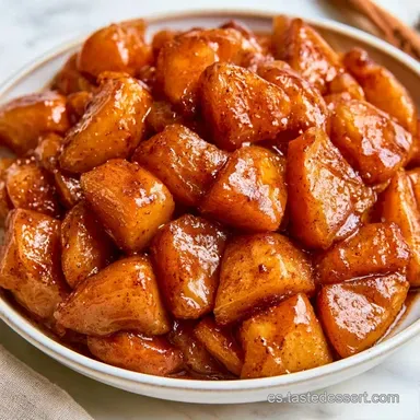 Compota De Manzana Para 4 Personas Tarjeta de receta