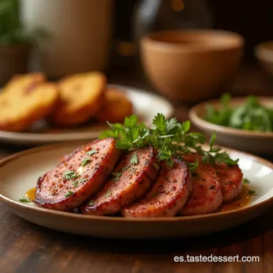 Pierna y Paletilla de Cordero al Horno Receta Tierna y Jugosa Tarjeta de receta