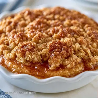 Crujiente de Manzana en 50 Minutos Tarjeta de receta