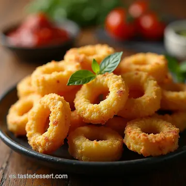 Calabacines Fritos Crujientes en Freidora de Aire Sin Remordimientos Tarjeta de receta