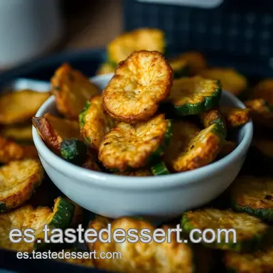 Chips de Calabac&iacute;n Airfryer Crujientes: &iexcl;Mi Secreto Saludable! Tarjeta de receta