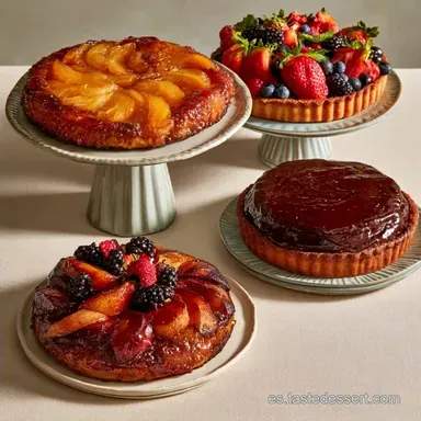 42 Postres Gourmet: Fruta, Chocolate y Clásicos