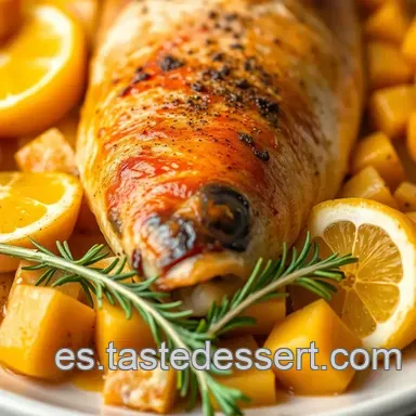 Dorada al Horno: &iexcl;Mi Secreto Mediterr&aacute;neo para Triunfar! Tarjeta de receta