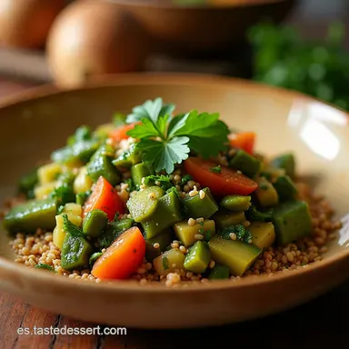 Receta de Ensalada de Nopales y Ejotes Fresca y Saludable Tarjeta de receta