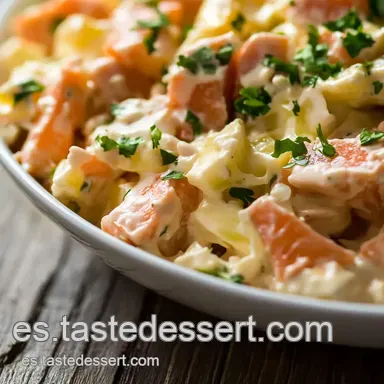 Ensaladilla Rusa Aut&eacute;ntica: &iexcl;Como la de la Abuela! Tarjeta de receta