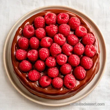 Entremet Chocolate Frambuesa para 12 Tarjeta de receta