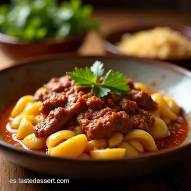 Estofado de Lentejas con Carne Receta Casera Como la de la Abuela Tarjeta de receta