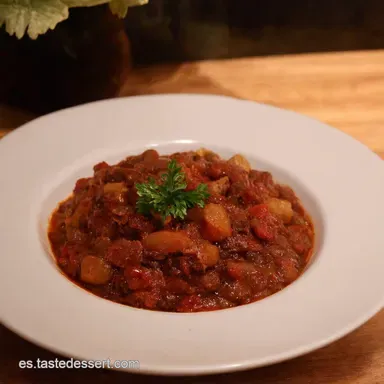 Receta Fabada Asturiana Aut&eacute;ntica Como la de la Abuela Tarjeta de receta